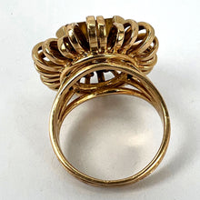 Load image into Gallery viewer, 8.42 Carat Citrine 18 Karat Yellow Gold Retro Spring Cocktail Ring
