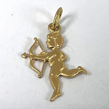 Load image into Gallery viewer, Vintage French Cupid Love 18K Yellow Gold Charm Pendant
