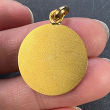 Load image into Gallery viewer, French Becker IXOYE Jesus Fish 18K Yellow Gold Medal Pendant
