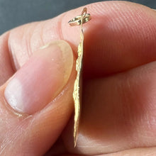 Load image into Gallery viewer, Vintage French Saint Christopher 18K Yellow Gold Charm Pendant Medal
