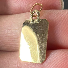 Load image into Gallery viewer, Augis Plus Qu’Hier 18K Yellow White Gold Enamel Ruby Love Charm Pendant
