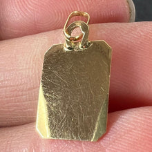 Load image into Gallery viewer, Augis Plus Qu’Hier 18K Yellow White Gold Enamel Ruby Love Charm Pendant
