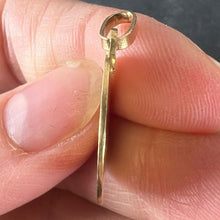 Load image into Gallery viewer, Antique French Dropsy Virgin Mary 18K Yellow Gold Medal Pendant Charm

