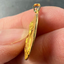 Load image into Gallery viewer, French Augis Saint John the Baptist 18K Yellow Gold Charm Pendant
