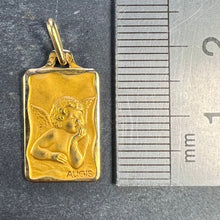 Load image into Gallery viewer, French Augis Raphael’s Cherub 18K Yellow Gold Charm Pendant
