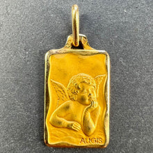 Load image into Gallery viewer, French Augis Raphael’s Cherub 18K Yellow Gold Charm Pendant
