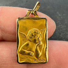 Load image into Gallery viewer, French Augis Raphael’s Cherub 18K Yellow Gold Charm Pendant
