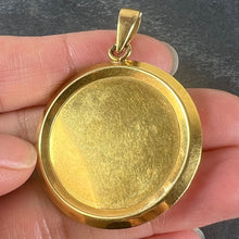 Load image into Gallery viewer, Extra Large Augis Plus Qu’Hier Ruby Diamond 18K Yellow Gold Love Pendant
