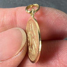Load image into Gallery viewer, Cancer Starsign Zodiac 18K Yellow Gold Charm Medal Pendant
