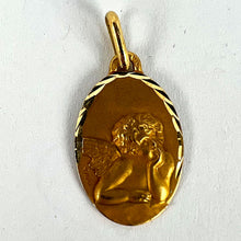 Load image into Gallery viewer, French Augis Raphael’s Cherub 18K Yellow Gold Charm Pendant
