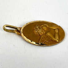 Load image into Gallery viewer, French Augis Raphael’s Cherub 18K Yellow Gold Charm Pendant
