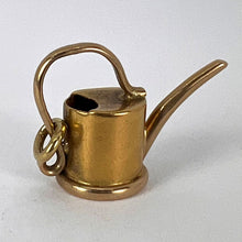 Load image into Gallery viewer, 18K Yellow Gold Watering Can Charm Pendant
