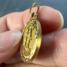 Load image into Gallery viewer, French Zodiac Gemini Starsign 18K Yellow Gold Charm Pendant
