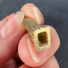 Load image into Gallery viewer, Empire State Building New York 14K Yellow Gold Charm Pendant
