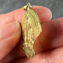 Load image into Gallery viewer, French Biliken Elf 18K Yellow Gold Good Luck Protection Charm Pendant
