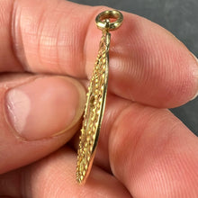 Load image into Gallery viewer, Lucky &#39;Number 13&#39; 18K Yellow Gold Good Luck Charm Pendant
