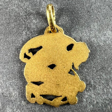 Load image into Gallery viewer, Devil 18K Yellow Gold Good Luck Charm Pendant
