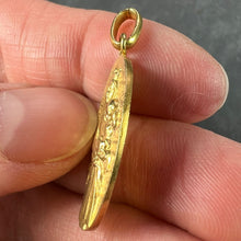 Load image into Gallery viewer, French Notre Dame de la Garde Marseilles 18 Karat Yellow Gold Charm Pendant
