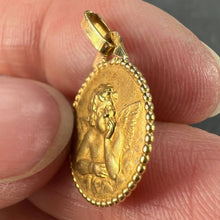 Load image into Gallery viewer, French Raphael’s Cherub 18K Yellow Gold Charm Pendant
