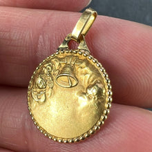 Load image into Gallery viewer, French Raphael’s Cherub 18K Yellow Gold Charm Pendant
