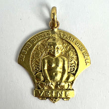 Load image into Gallery viewer, French Biliken Elf 18K Yellow Gold Good Luck Protection Charm Pendant
