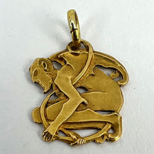 Load image into Gallery viewer, Devil 18K Yellow Gold Good Luck Charm Pendant
