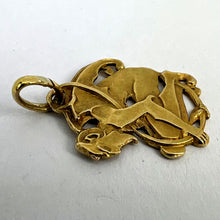 Load image into Gallery viewer, Devil 18K Yellow Gold Good Luck Charm Pendant
