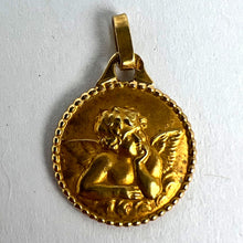 Load image into Gallery viewer, French Raphael’s Cherub 18K Yellow Gold Charm Pendant
