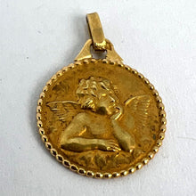 Load image into Gallery viewer, French Raphael’s Cherub 18K Yellow Gold Charm Pendant
