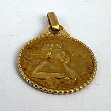 Load image into Gallery viewer, French Raphael’s Cherub 18K Yellow Gold Charm Pendant
