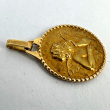 Load image into Gallery viewer, French Raphael’s Cherub 18K Yellow Gold Charm Pendant
