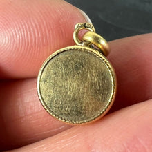 Load image into Gallery viewer, Vintage French 18K Yellow Gold Compass Charm Pendant
