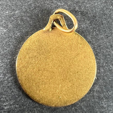 Load image into Gallery viewer, French Zodiac Leo Starsign 18K Yellow Gold Charm Medal Pendant
