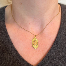 Load image into Gallery viewer, French Holt Raphael’s Cherub 18K Yellow Rose Gold Charm Pendant
