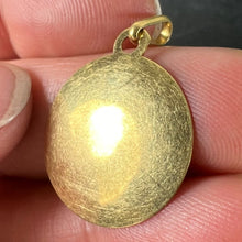 Load image into Gallery viewer, Augis French More Than Yesterday 18K Yellow Gold Love Charm Pendant

