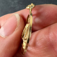 Load image into Gallery viewer, French Zodiac Libra Starsign 18K Yellow Gold Charm Pendant
