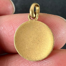 Load image into Gallery viewer, French Zodiac Gemini Starsign 18K Yellow Gold Charm Pendant
