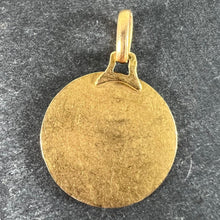 Load image into Gallery viewer, Vintage French Raphael’s Cherub 18K Yellow Gold Medal Pendant
