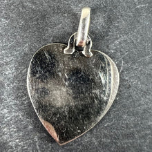 Load image into Gallery viewer, Augis More Than Yesterday Heart 18K White Gold Ruby Love Charm Pendant

