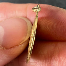 Load image into Gallery viewer, Antique French Virgin Mary 18K Yellow Gold Medal Pendant
