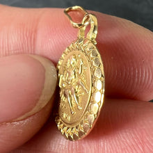 Load image into Gallery viewer, French Gemini Zodiac Starsign 18K Yellow Gold Perroud Charm Pendant
