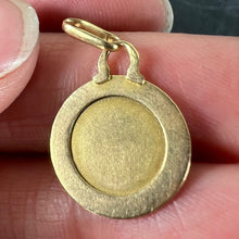 Load image into Gallery viewer, French Gemini Zodiac Starsign 18K Yellow Gold Perroud Charm Pendant
