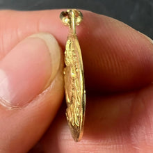 Load image into Gallery viewer, French 18K Yellow Gold Zodiac Cancer Charm Pendant
