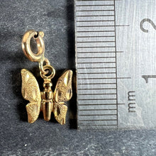 Load image into Gallery viewer, Butterfly 9K Yellow Gold Charm Pendant
