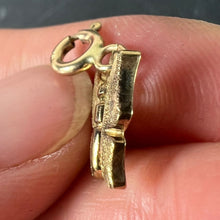 Load image into Gallery viewer, Butterfly 9K Yellow Gold Charm Pendant
