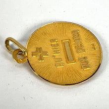 Load image into Gallery viewer, Augis French More Than Yesterday 18K Yellow Gold Love Charm Pendant
