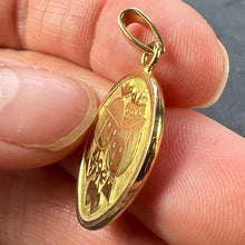 Load image into Gallery viewer, French Les Amoureux de Peynet Pair of Lovers 18K Yellow Gold Charm Pendant
