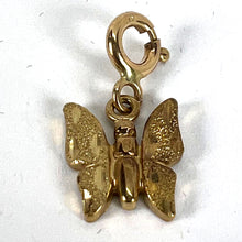 Load image into Gallery viewer, Butterfly 9K Yellow Gold Charm Pendant
