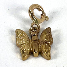 Load image into Gallery viewer, Butterfly 9K Yellow Gold Charm Pendant
