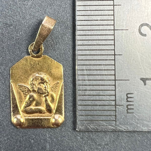 French Raphael’s Cherub 18K Yellow Gold Charm Pendant